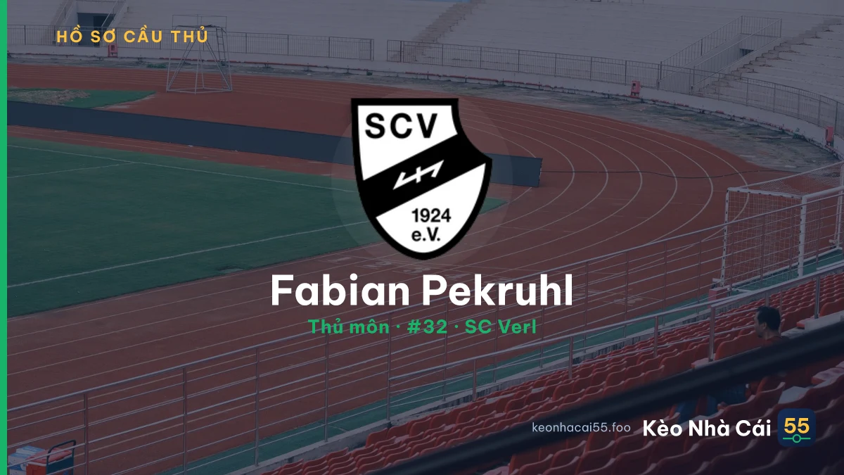 Fabian Pekruhl — SC Verl