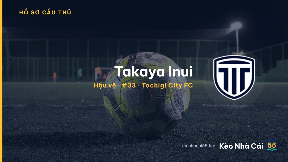 Takaya Inui — Tochigi City FC