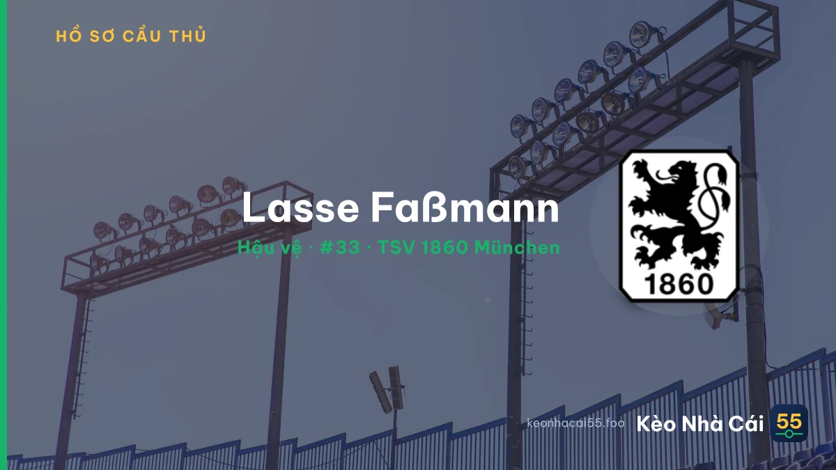 Lasse Faßmann — TSV 1860 München