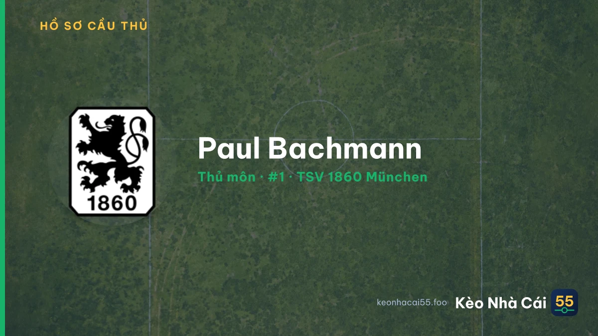 Paul Bachmann — TSV 1860 München