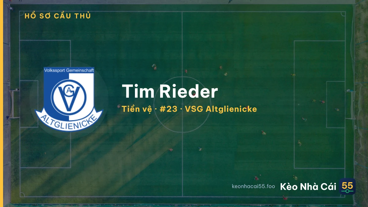 Tim Rieder — VSG Altglienicke