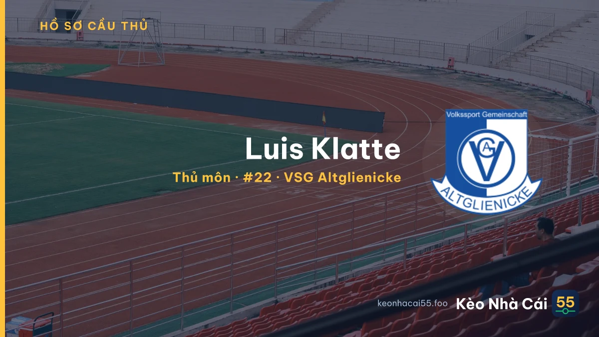 Luis Klatte — VSG Altglienicke