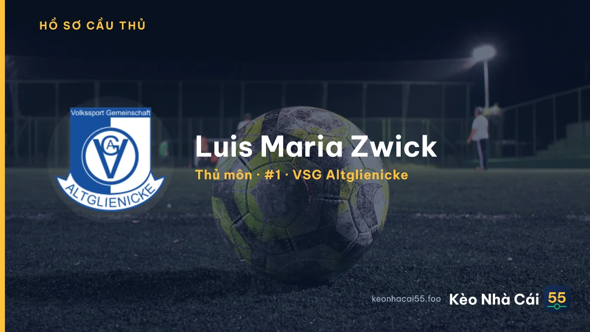 Luis Maria Zwick — VSG Altglienicke
