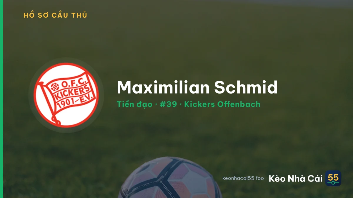 Maximilian Schmid — Kickers Offenbach