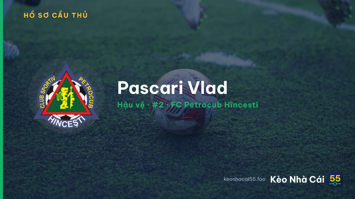 Pascari Vlad — FC Petrocub Hîncesti