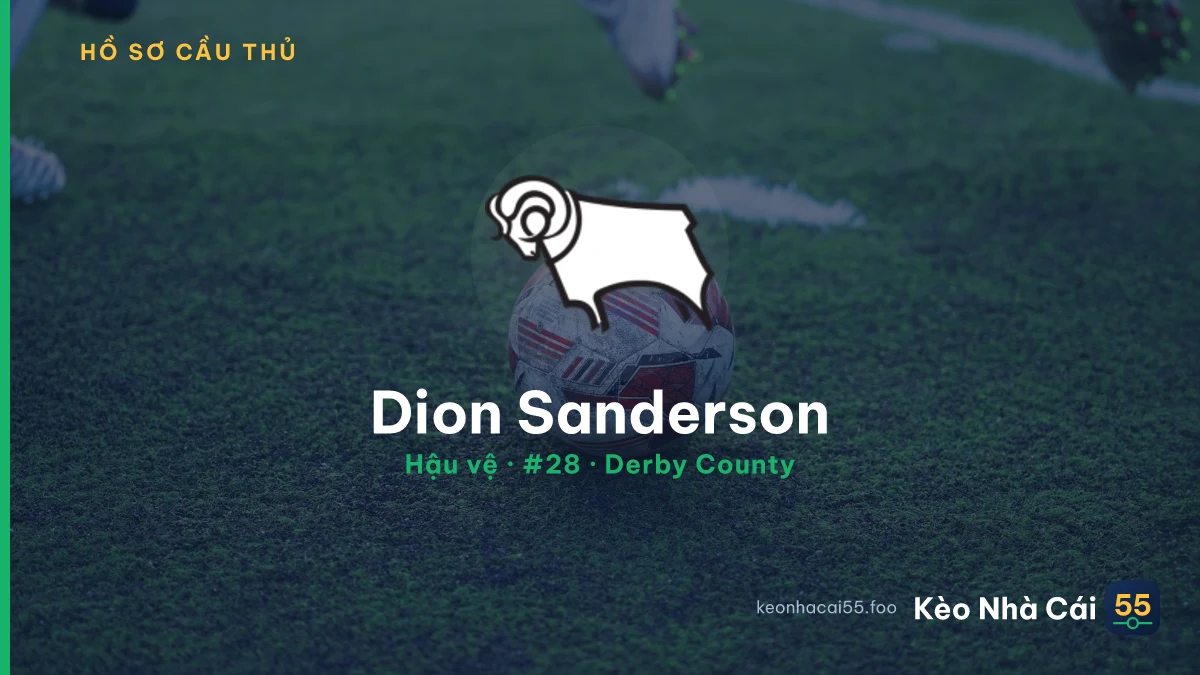 Dion Sanderson — Derby County