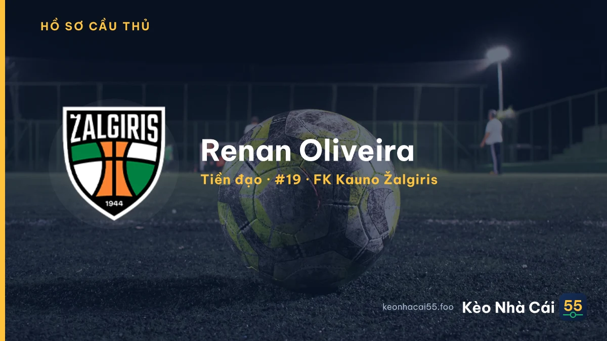 Renan Oliveira — FK Kauno Žalgiris