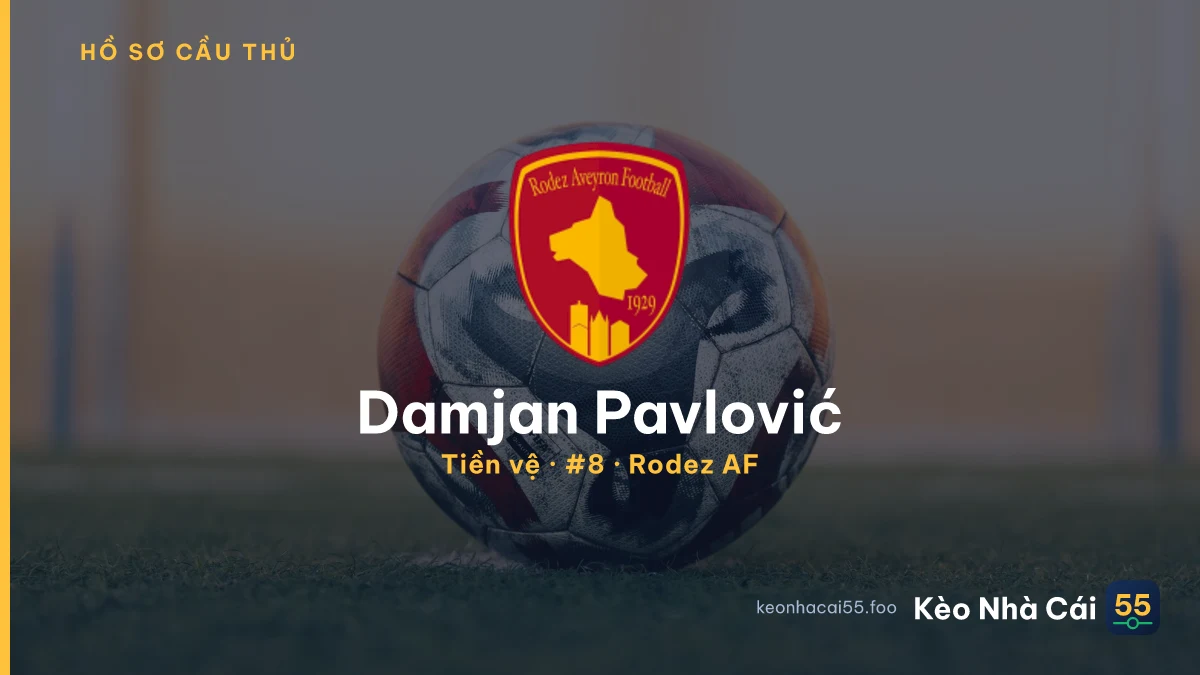 Damjan Pavlović — Rodez AF