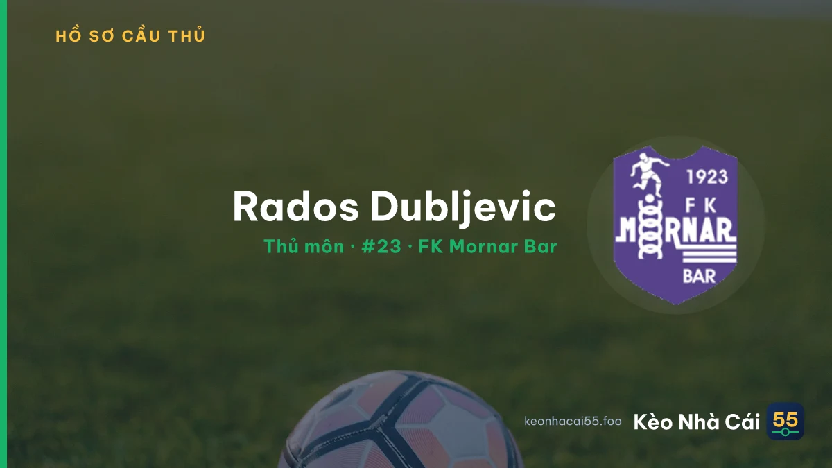 Rados Dubljevic — FK Mornar Bar