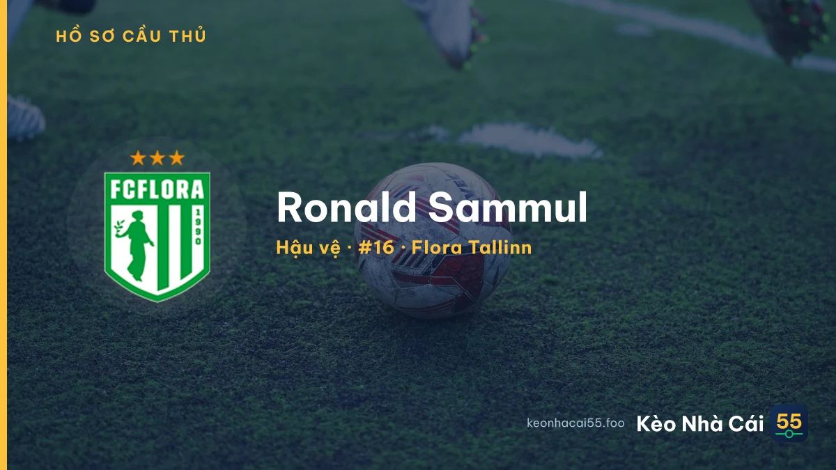 Ronald Sammul — Flora Tallinn