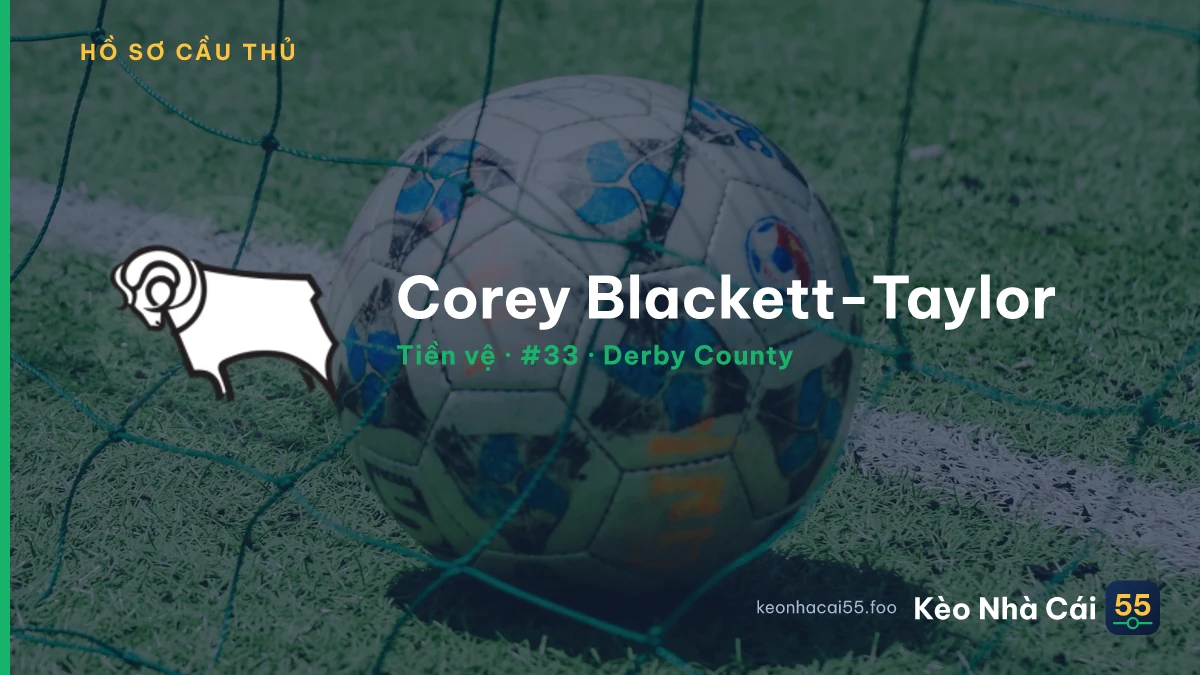 Corey Blackett-Taylor — Derby County