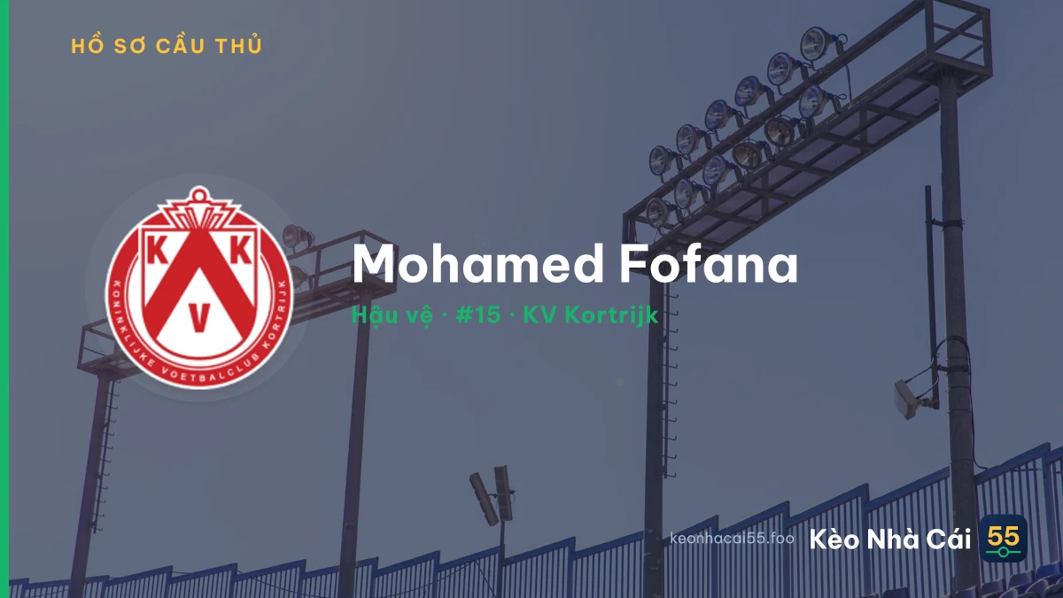 Mohamed Fofana — KV Kortrijk
