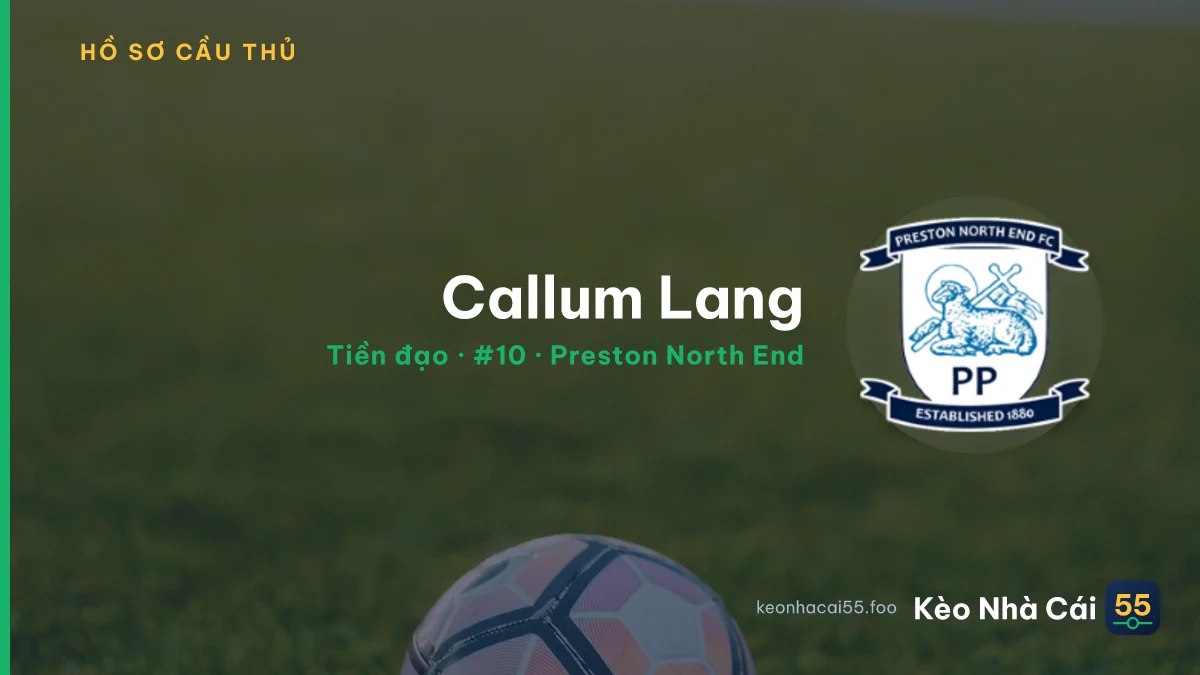 Callum Lang — Preston North End