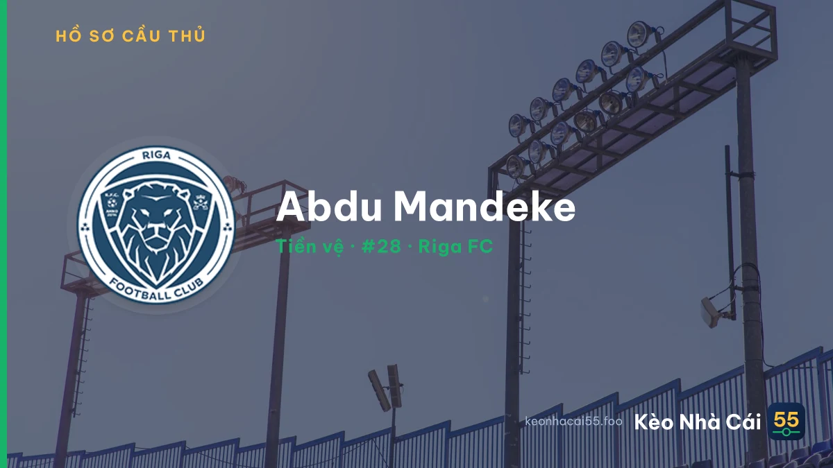 Abdu Mandeke — Riga FC