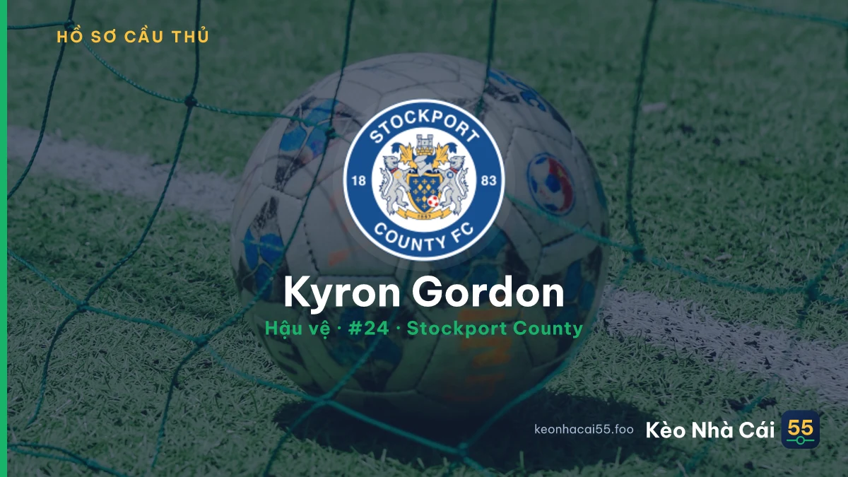 Kyron Gordon — Stockport County
