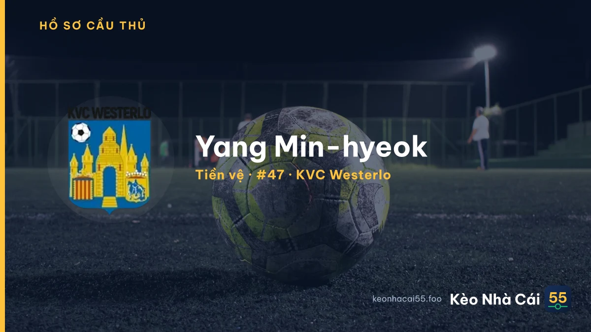 Yang Min-hyeok — KVC Westerlo