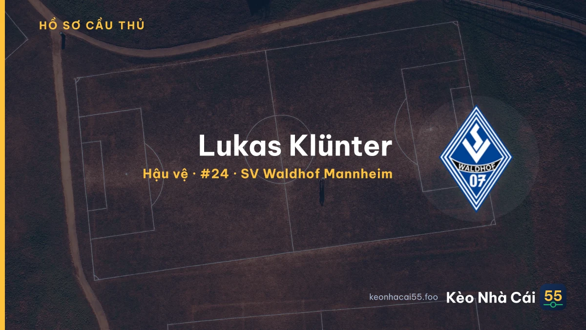 Lukas Klünter — SV Waldhof Mannheim