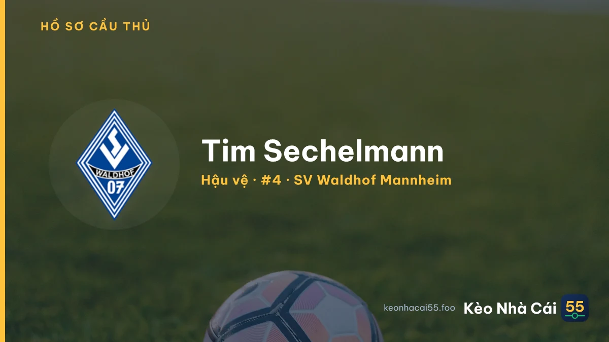 Tim Sechelmann — SV Waldhof Mannheim