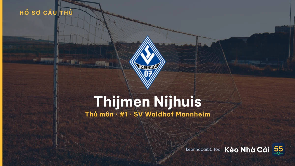 Thijmen Nijhuis — SV Waldhof Mannheim