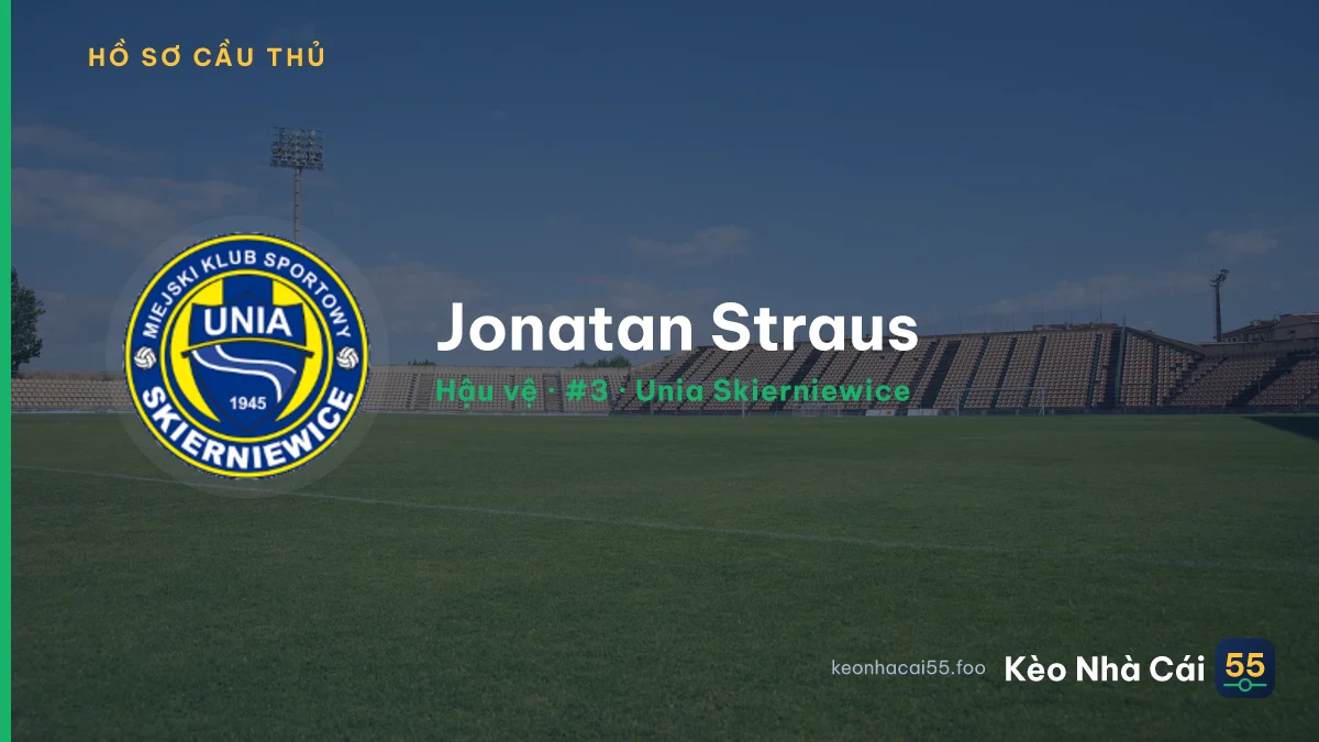 Jonatan Straus — Unia Skierniewice