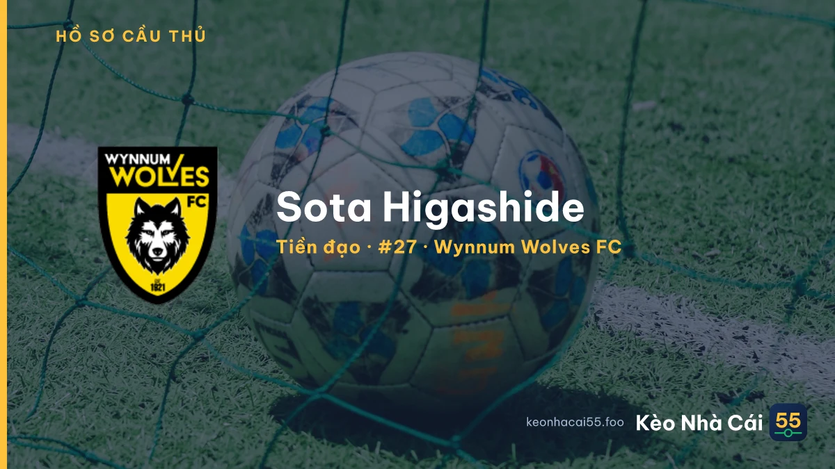 Sota Higashide — Wynnum Wolves FC