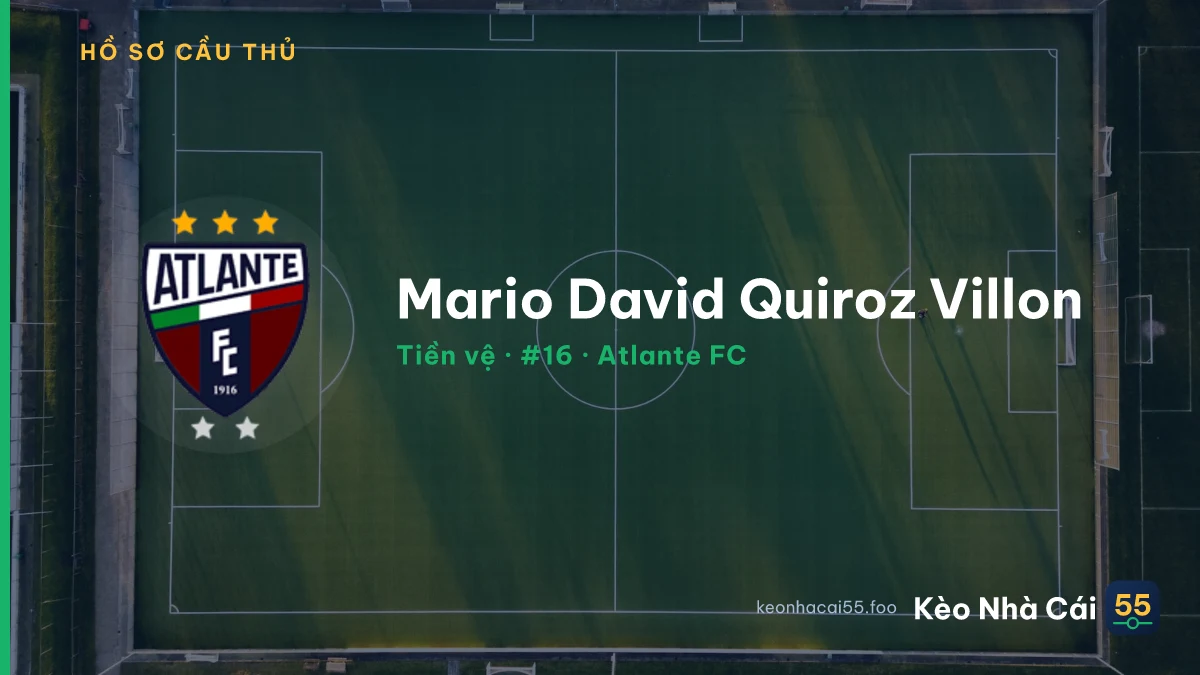 Mario David Quiroz Villon — Atlante FC