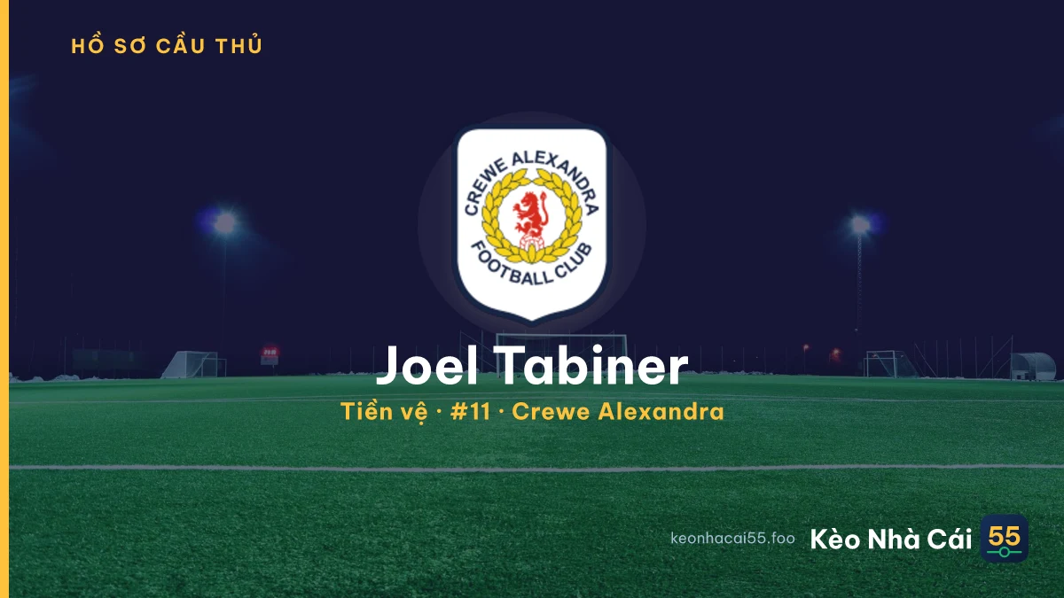 Joel Tabiner — Crewe Alexandra
