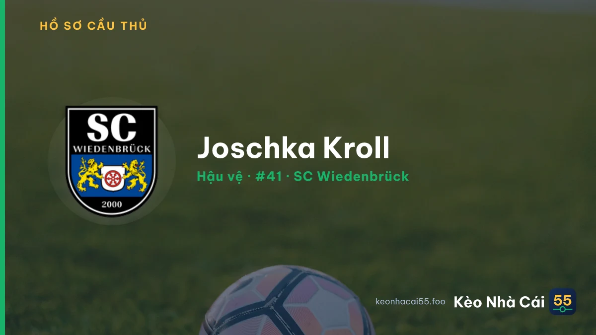 Joschka Kroll — SC Wiedenbrück