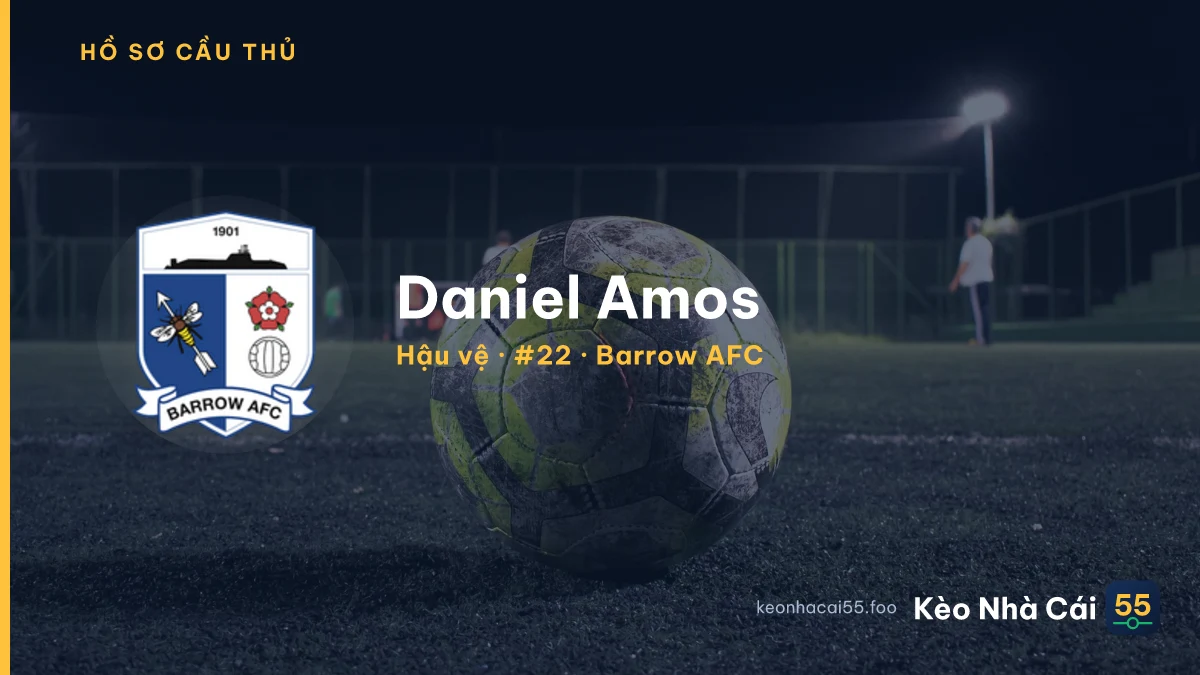 Daniel Amos — Barrow AFC