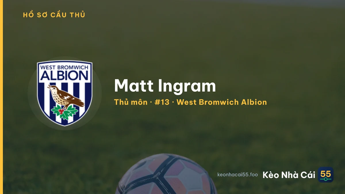 Matt Ingram — West Bromwich Albion