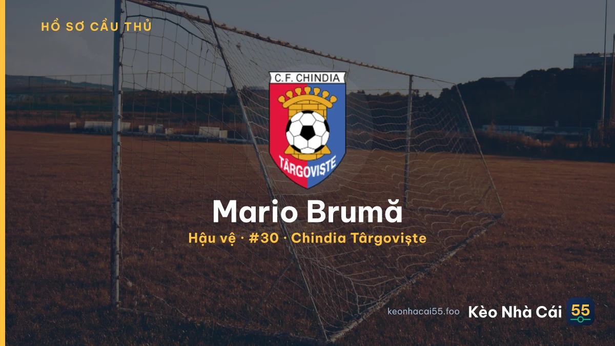 Mario Brumă — Chindia Târgoviște