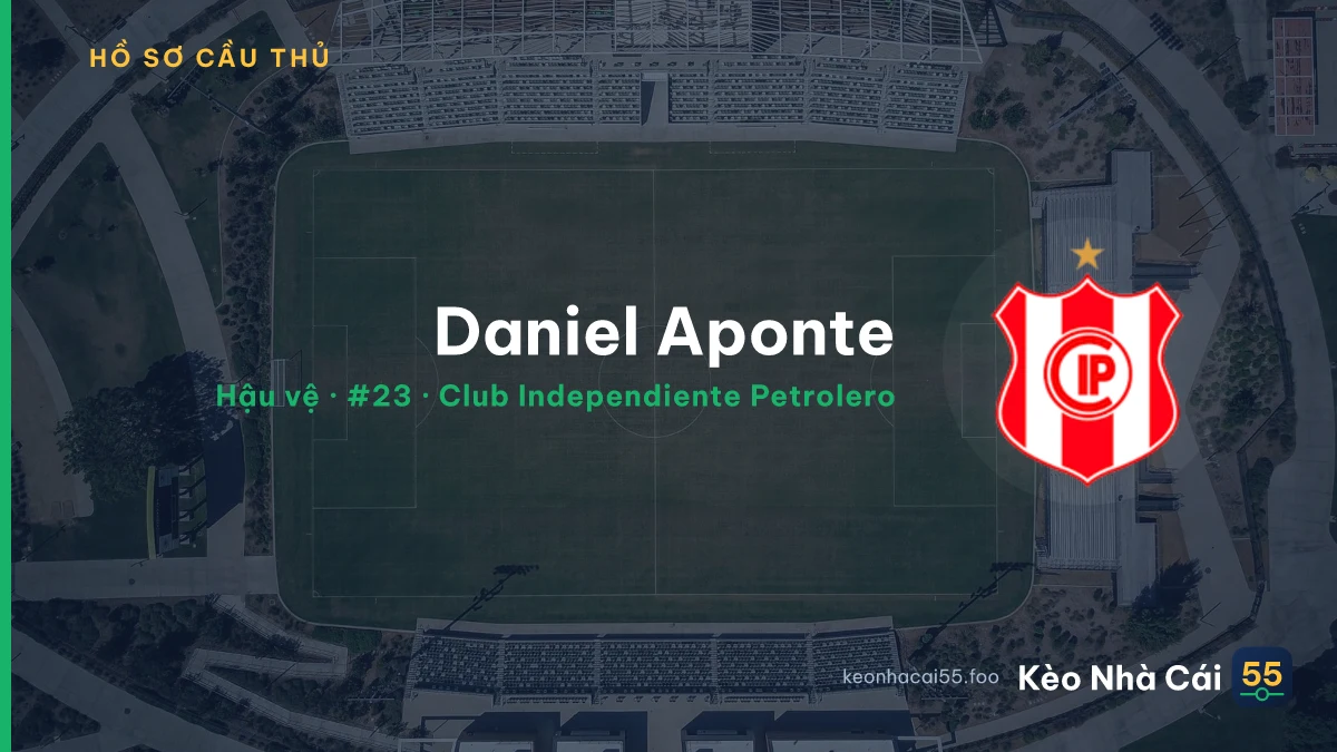 Daniel Aponte — Club Independiente Petrolero
