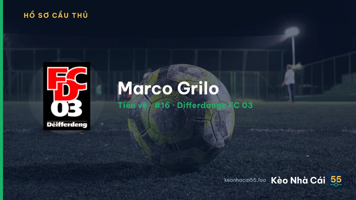 Marco Grilo — Differdange FC 03