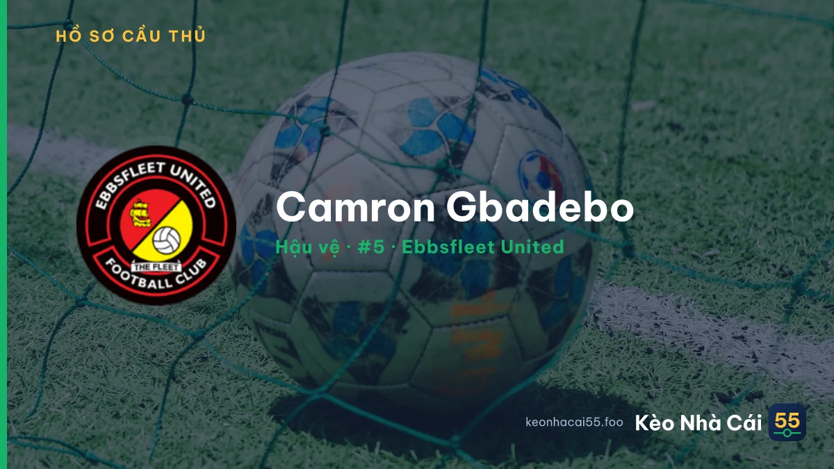 Camron Gbadebo — Ebbsfleet United