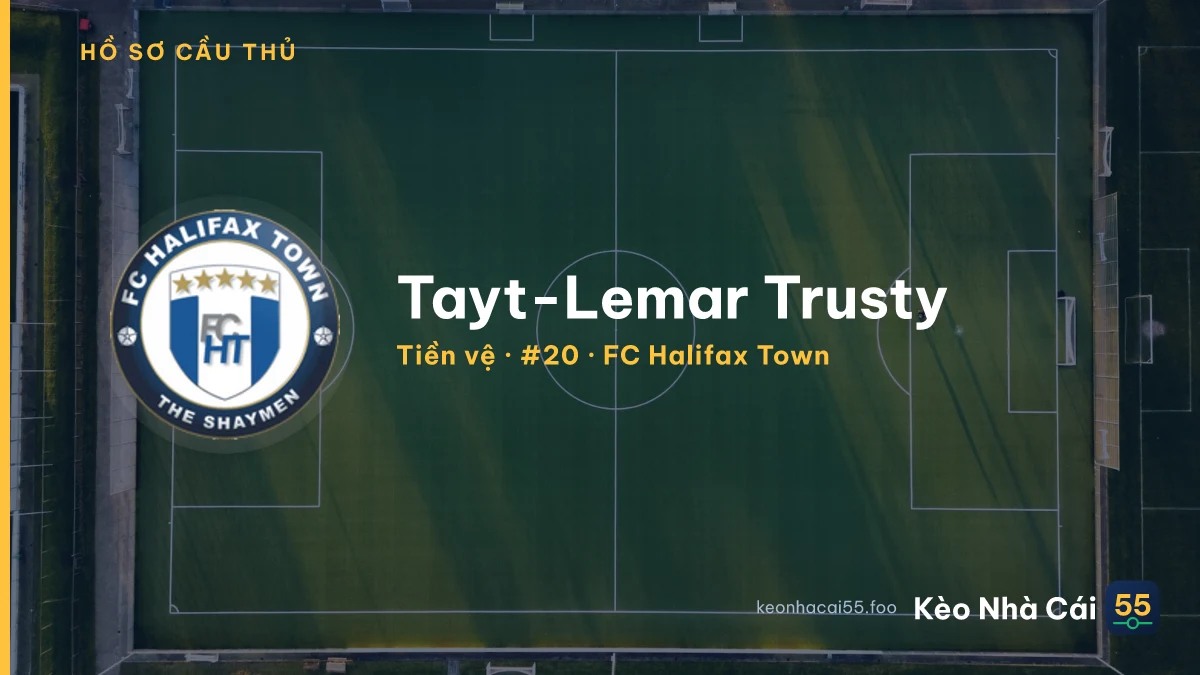 Tayt-Lemar Trusty — FC Halifax Town