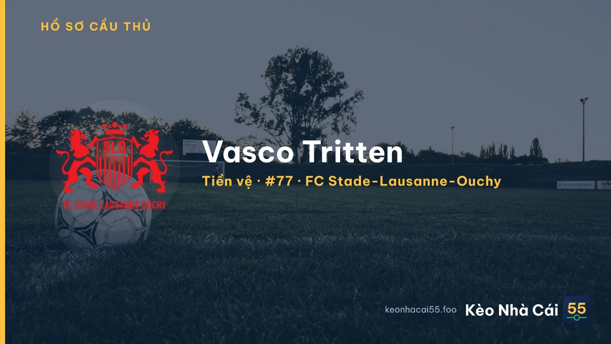 Vasco Tritten — FC Stade-Lausanne-Ouchy