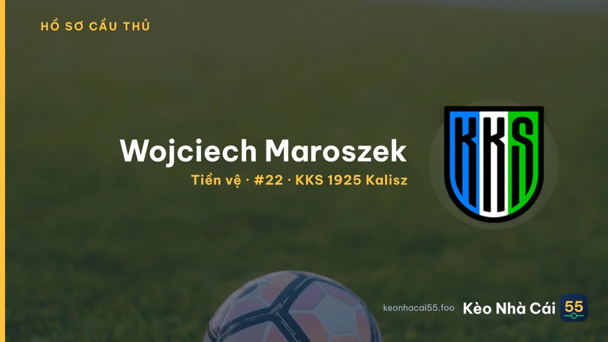 Wojciech Maroszek — KKS 1925 Kalisz
