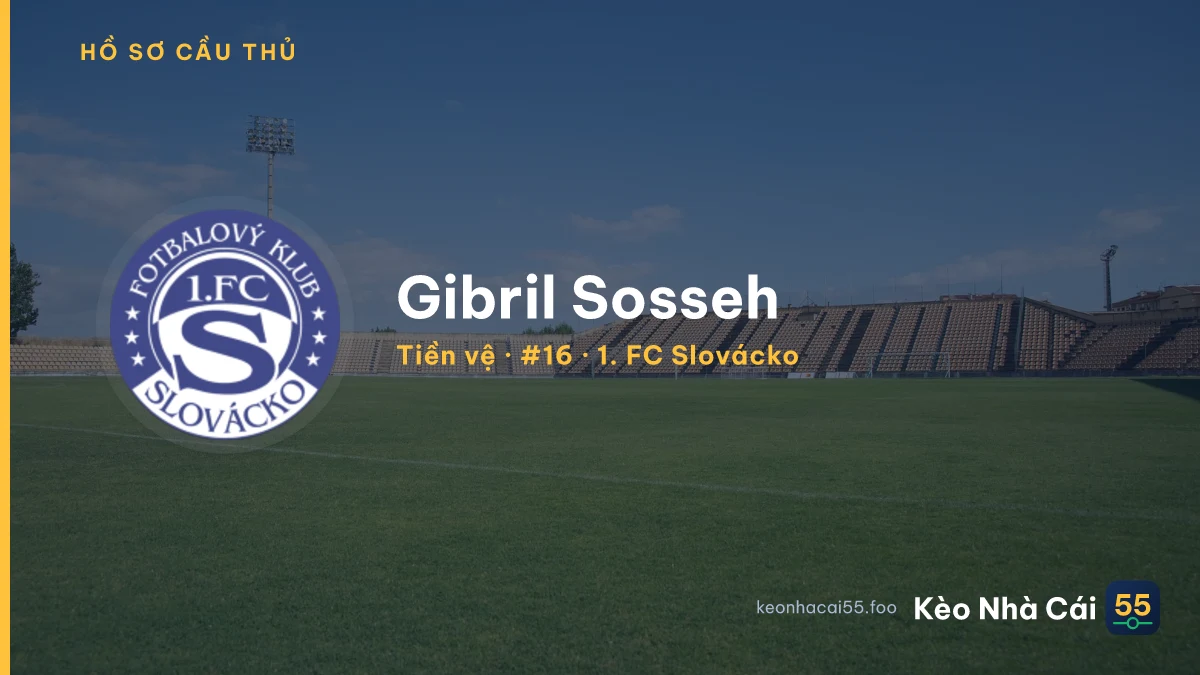 Gibril Sosseh — 1. FC Slovácko