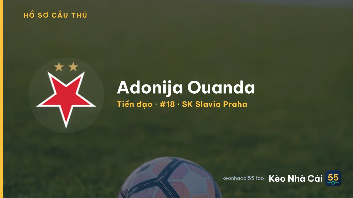 Adonija Ouanda — SK Slavia Praha