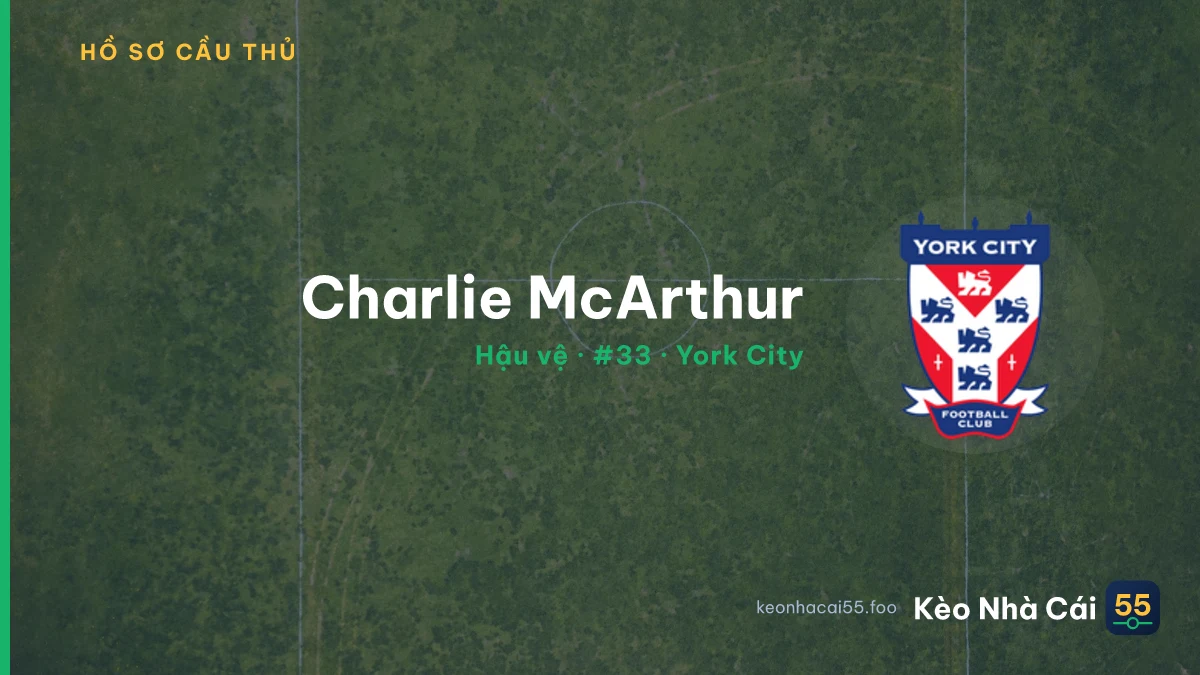 Charlie McArthur — York City