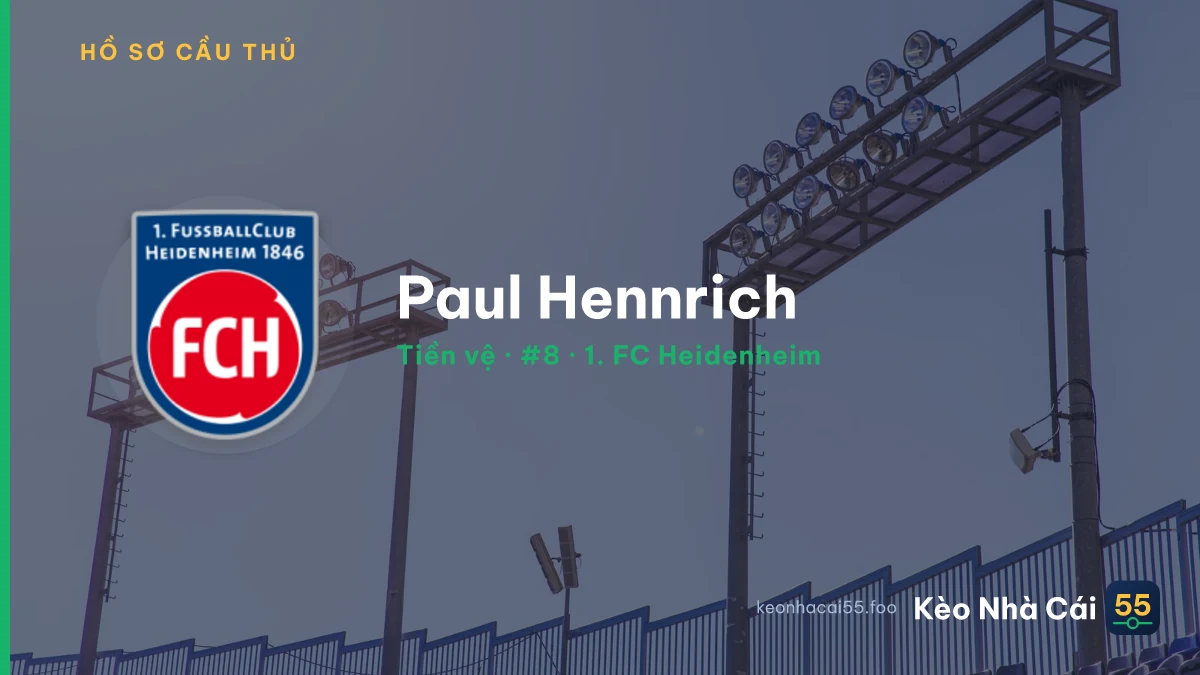 Paul Hennrich — 1. FC Heidenheim