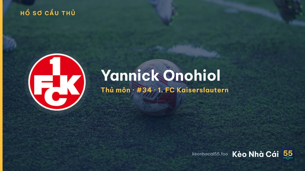 Yannick Onohiol — 1. FC Kaiserslautern
