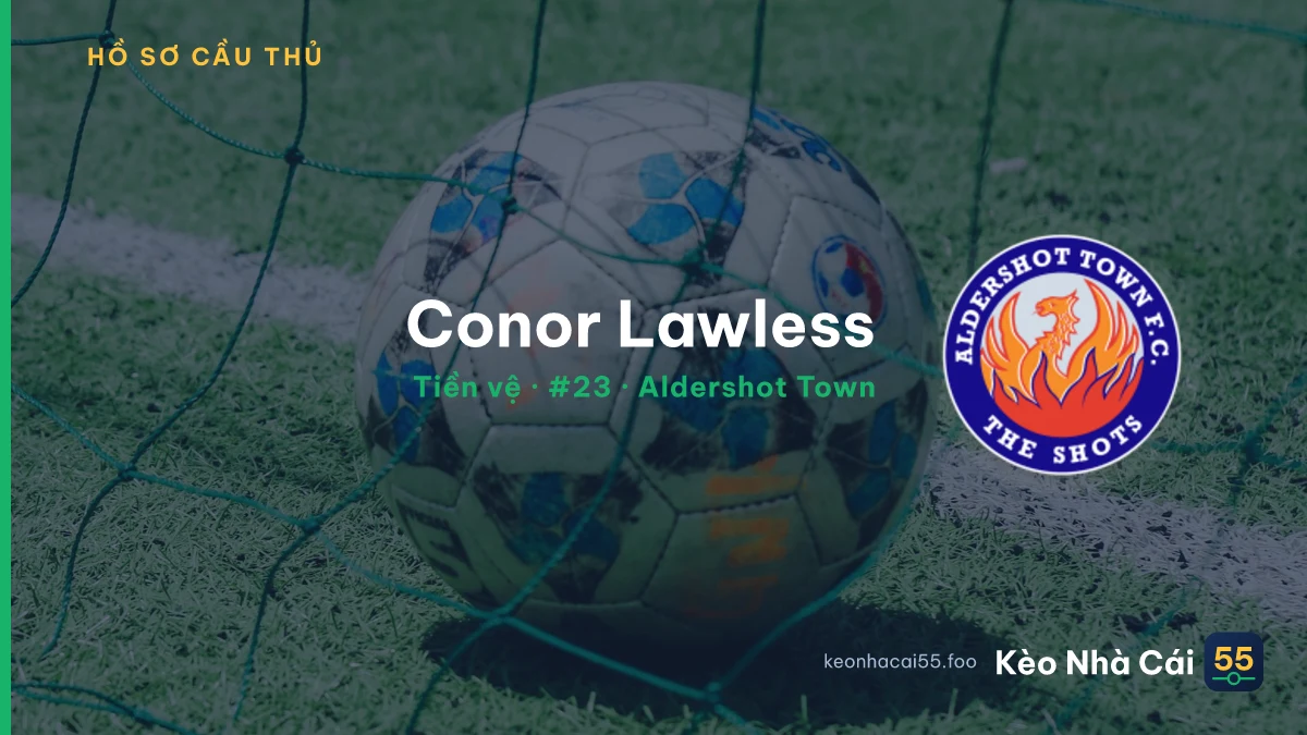 Conor Lawless — Aldershot Town