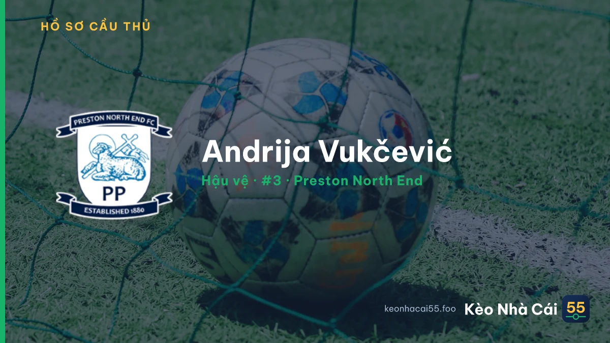 Andrija Vukčević — Preston North End