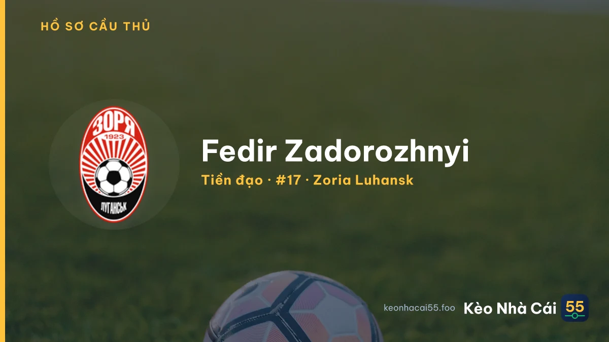 Fedir Zadorozhnyi — Zoria Luhansk
