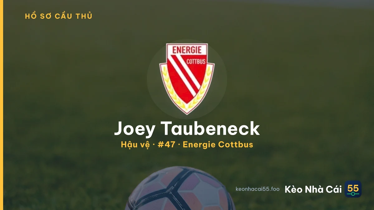 Joey Taubeneck — Energie Cottbus