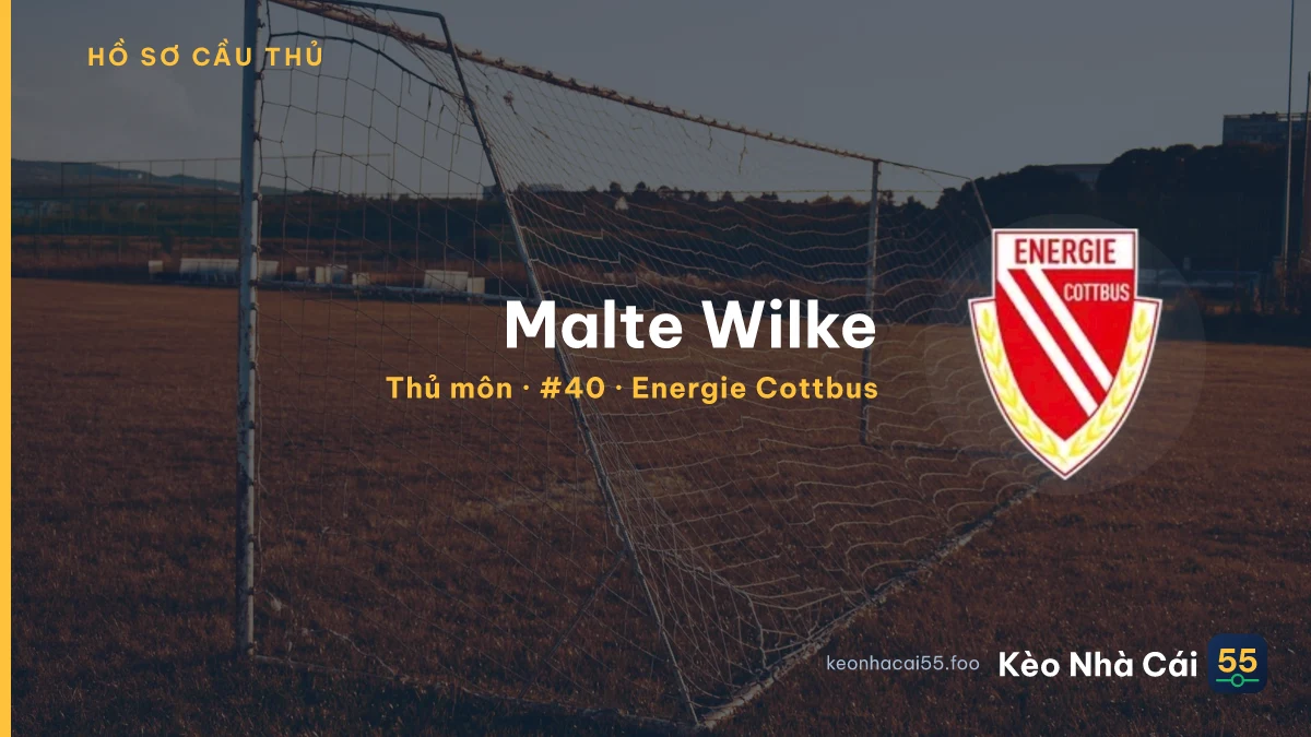 Malte Wilke — Energie Cottbus