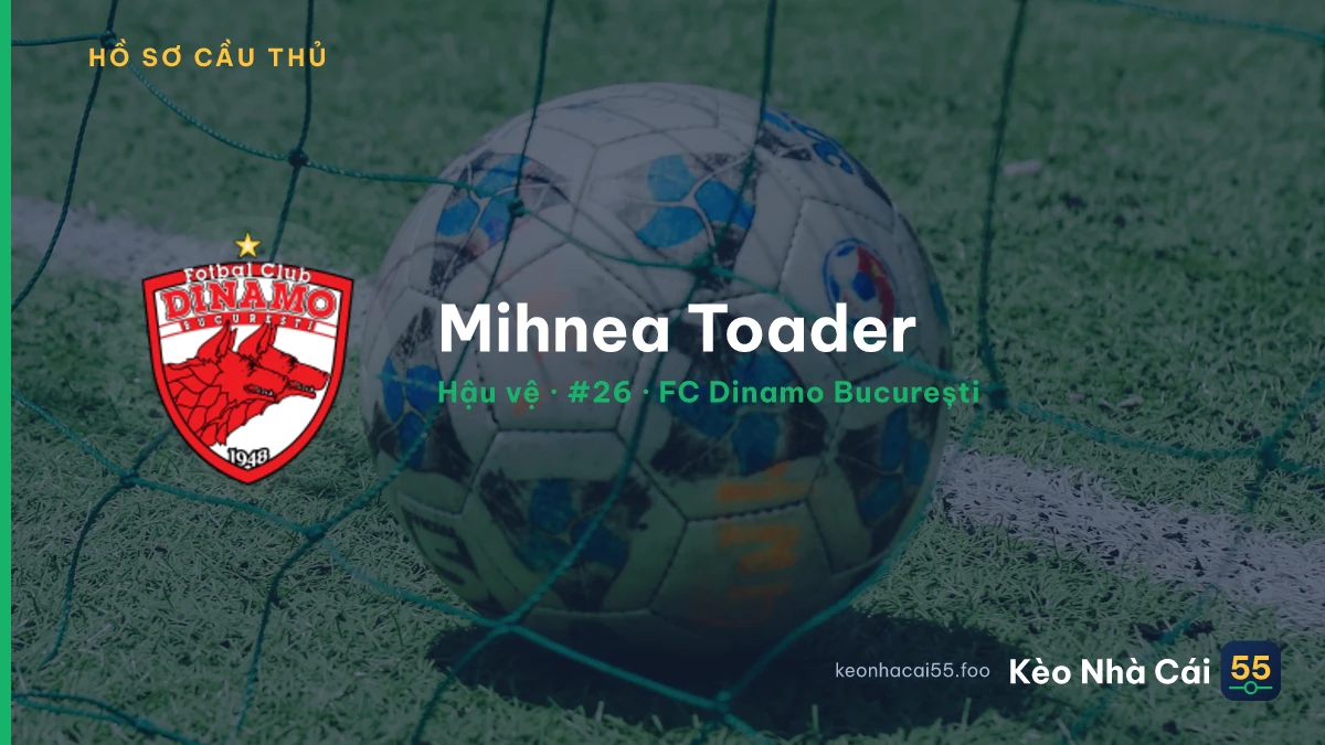 Mihnea Toader — FC Dinamo București