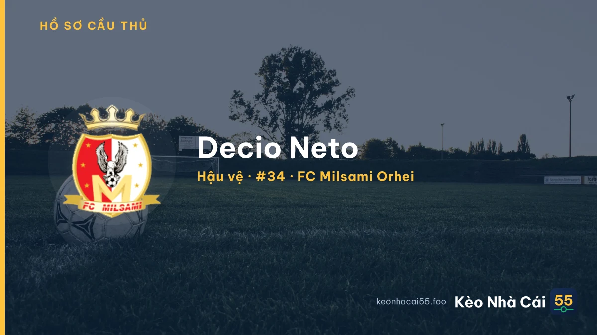 Decio Neto — FC Milsami Orhei