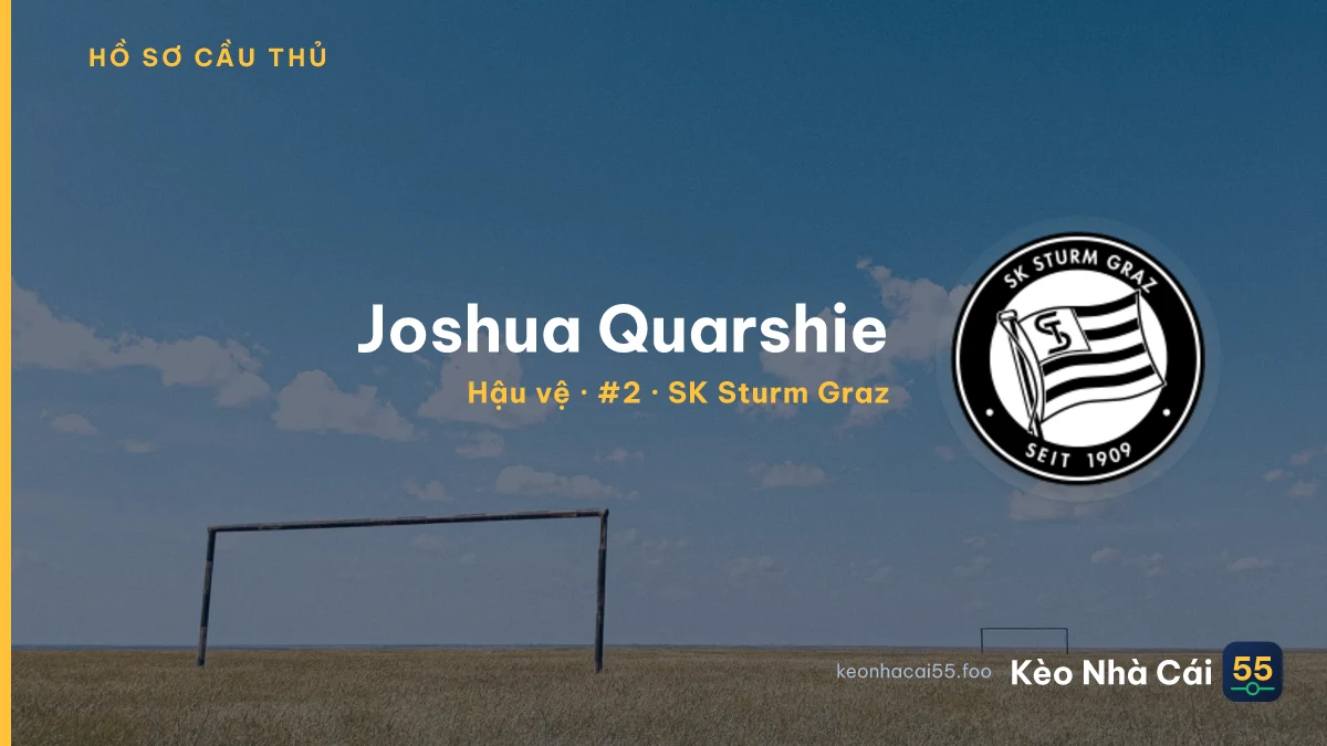 Joshua Quarshie — SK Sturm Graz